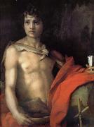 Andrea del Sarto Johannes as juvenile oil painting